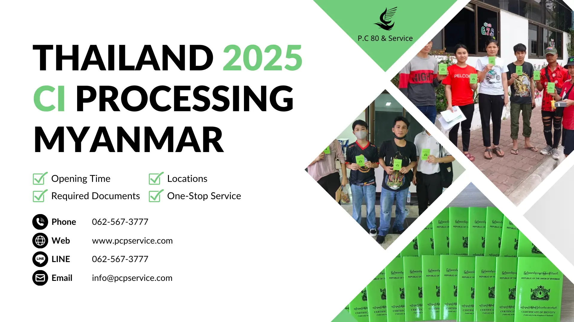 Thailand 2025 Myanmar CI Processing: One-Stop Professional Service